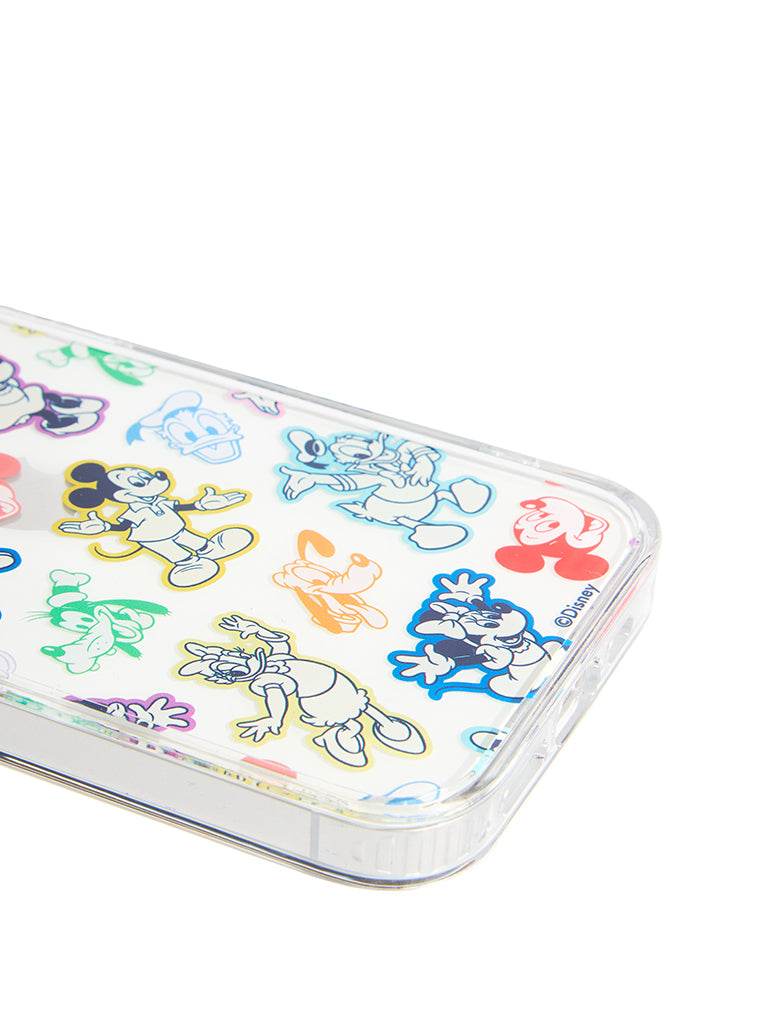 Custard x Disney Mickey & Friends Outline iPhone Case
