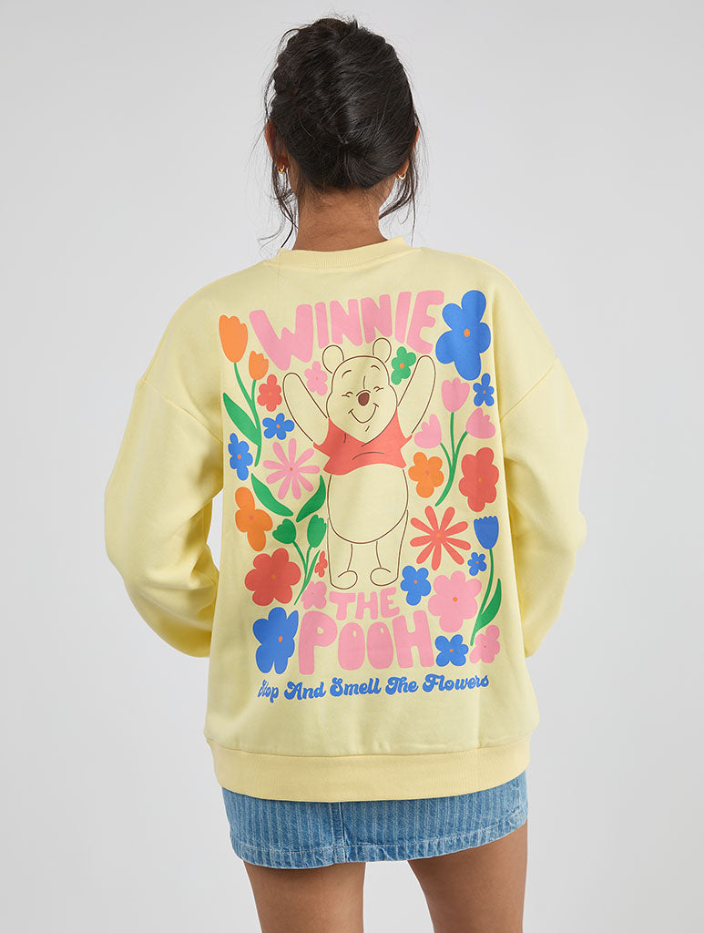 Custard x Disney Winnie The Pooh Flowers Sweatshirt