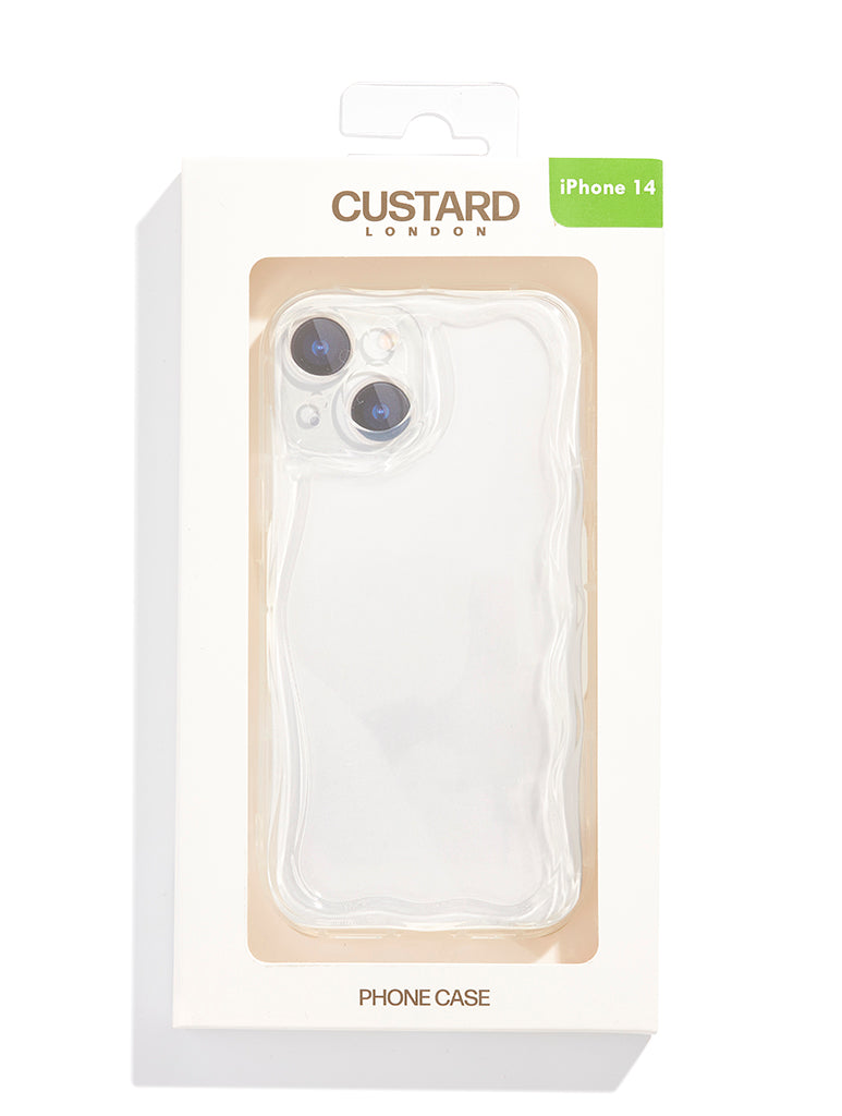 Clear Wavy iPhone Case