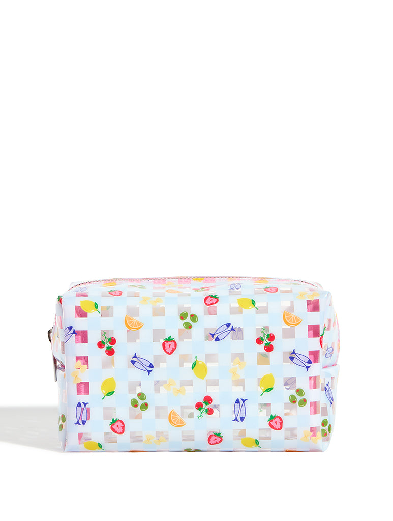 Custard Picnic Makeup Bag