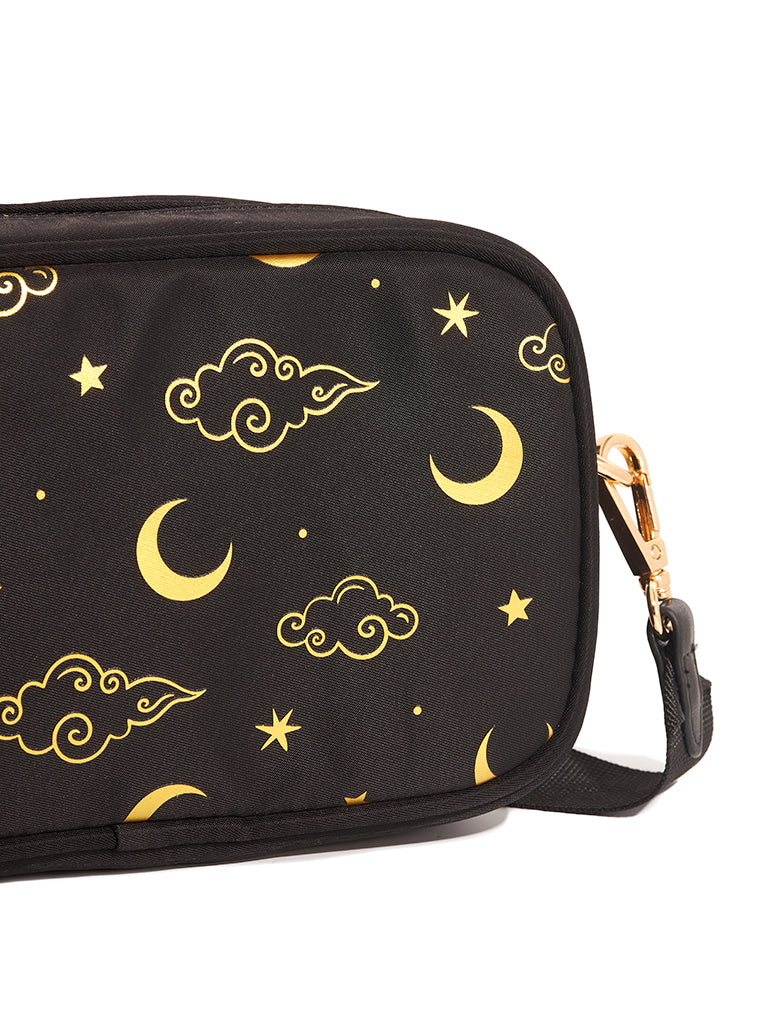 Gold Celestial Cross Body Bag