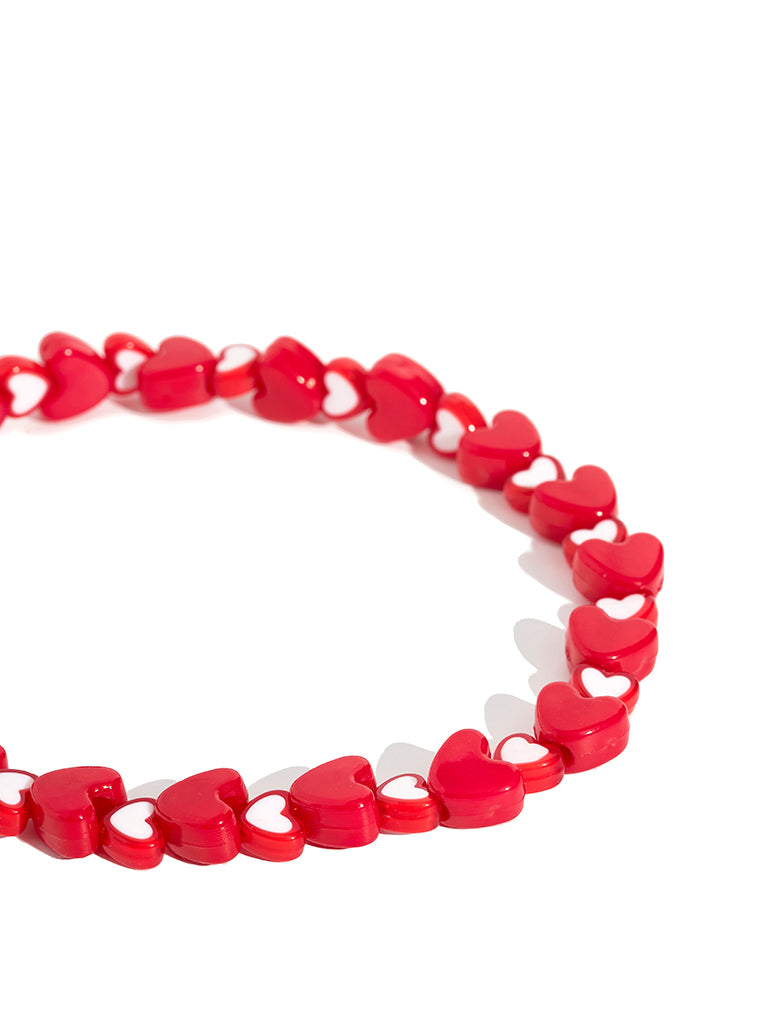 Red Hearts Strap