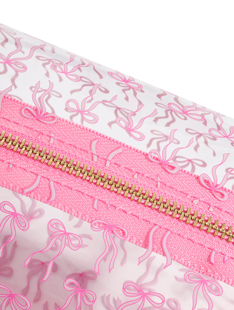 Ribbon Bow Make Up Bag