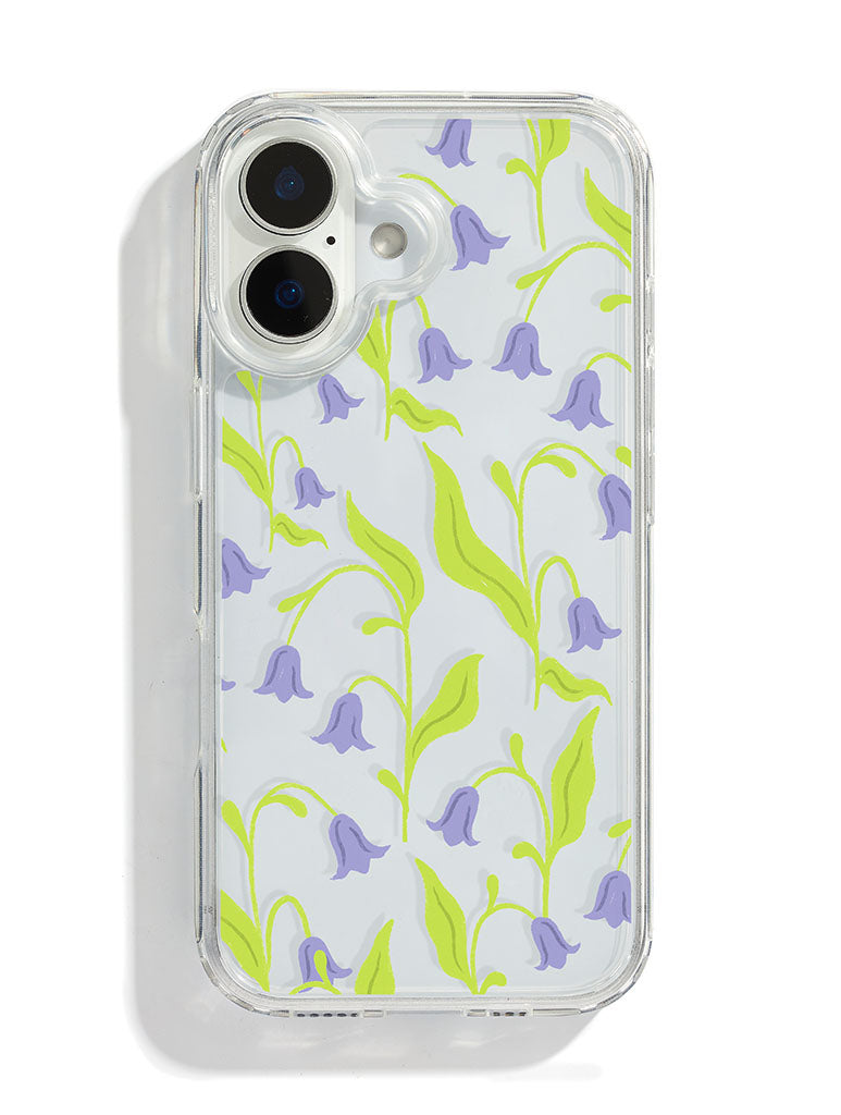 Custard Bluebells iPhone Case