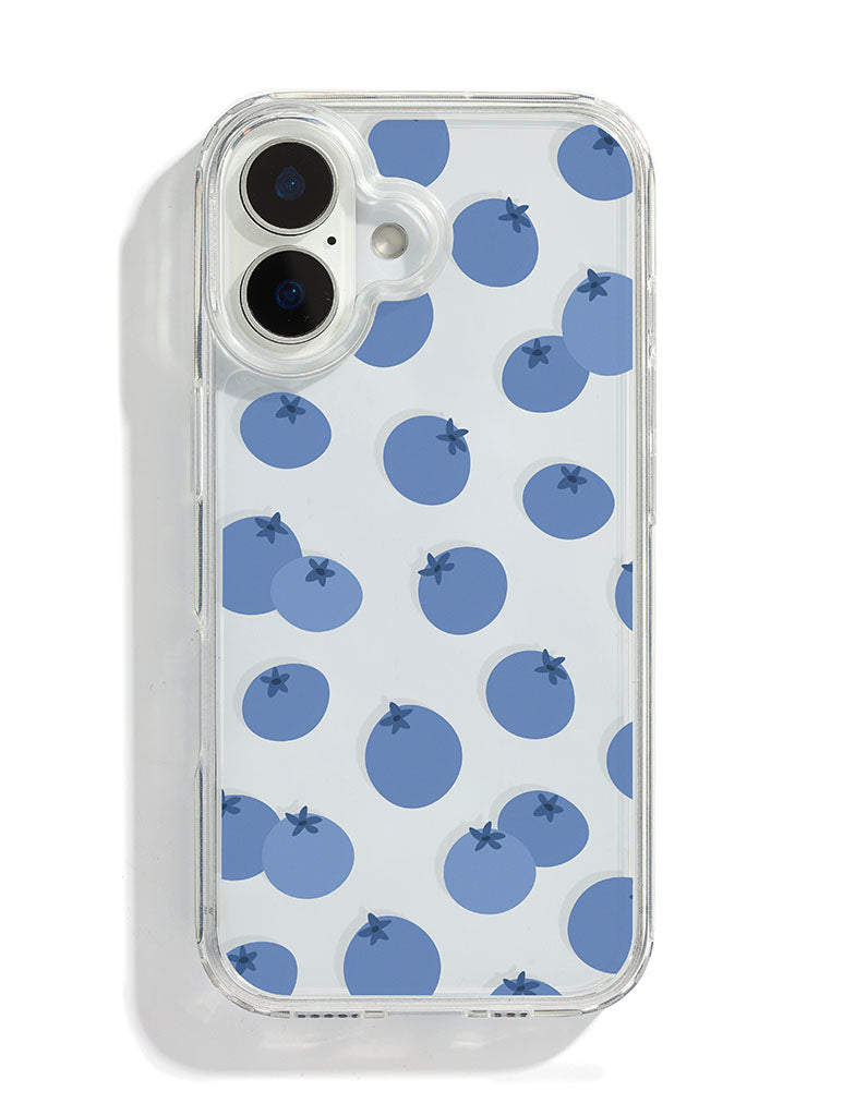 Custard Blueberries iPhone Case