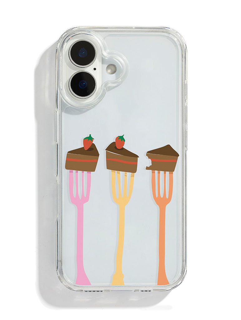 Custard Cake Forks iPhone Case