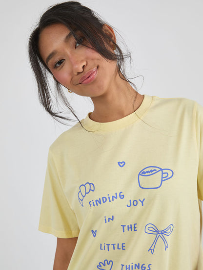 Custard Finding Joy In The Little Things T-Shirt