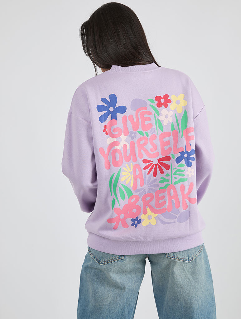 Custard Give Yourself A Break Sweatshirt