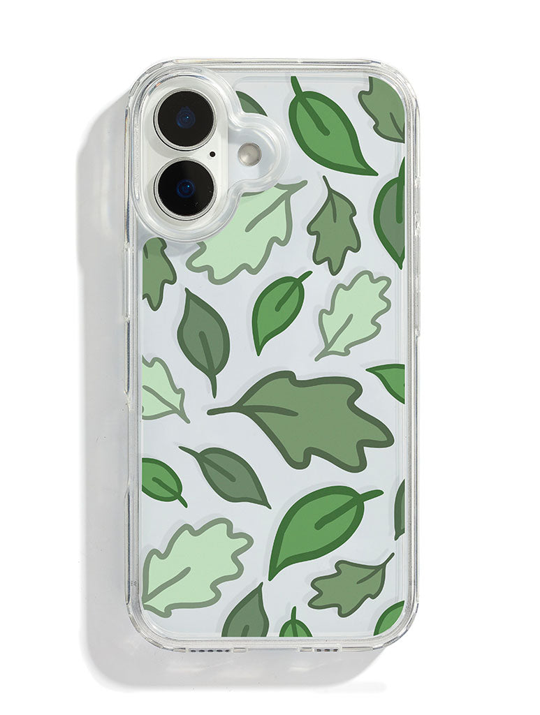 Custard Leaves iPhone Case