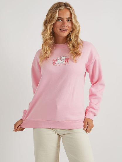 Custard x Disney Marie Bow Sweatshirt