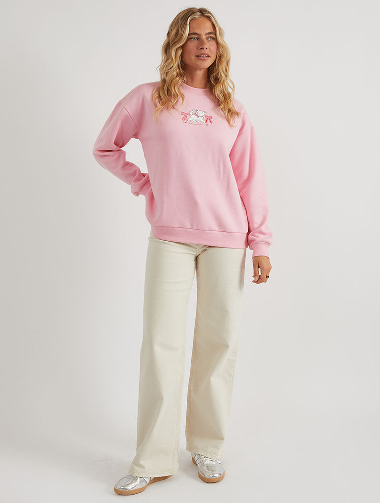 Custard x Disney Marie Bow Sweatshirt