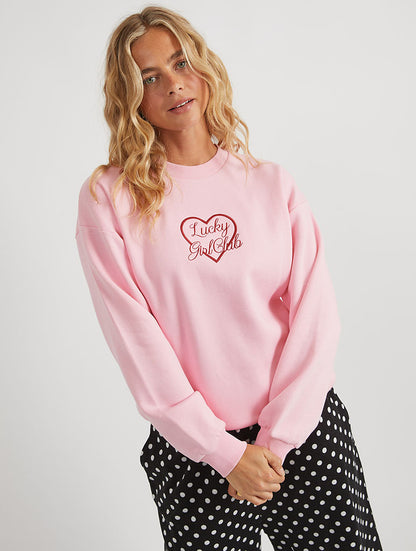 Custard Lucky Girl Club Sweatshirt
