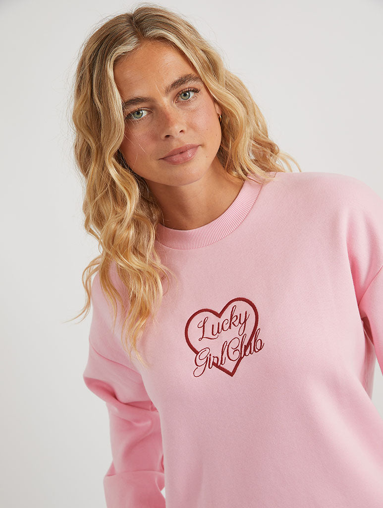 Custard Lucky Girl Club Sweatshirt