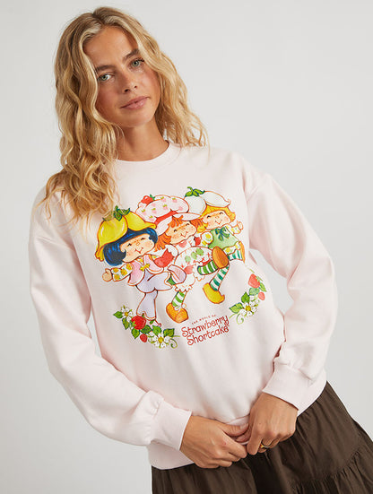 Strawberry Shortcake x Custard Character Sweatshirt