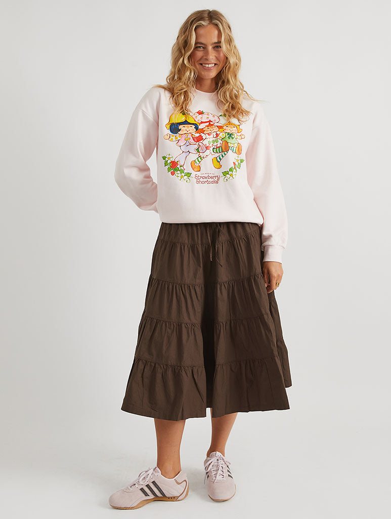 Strawberry Shortcake x Custard Character Sweatshirt