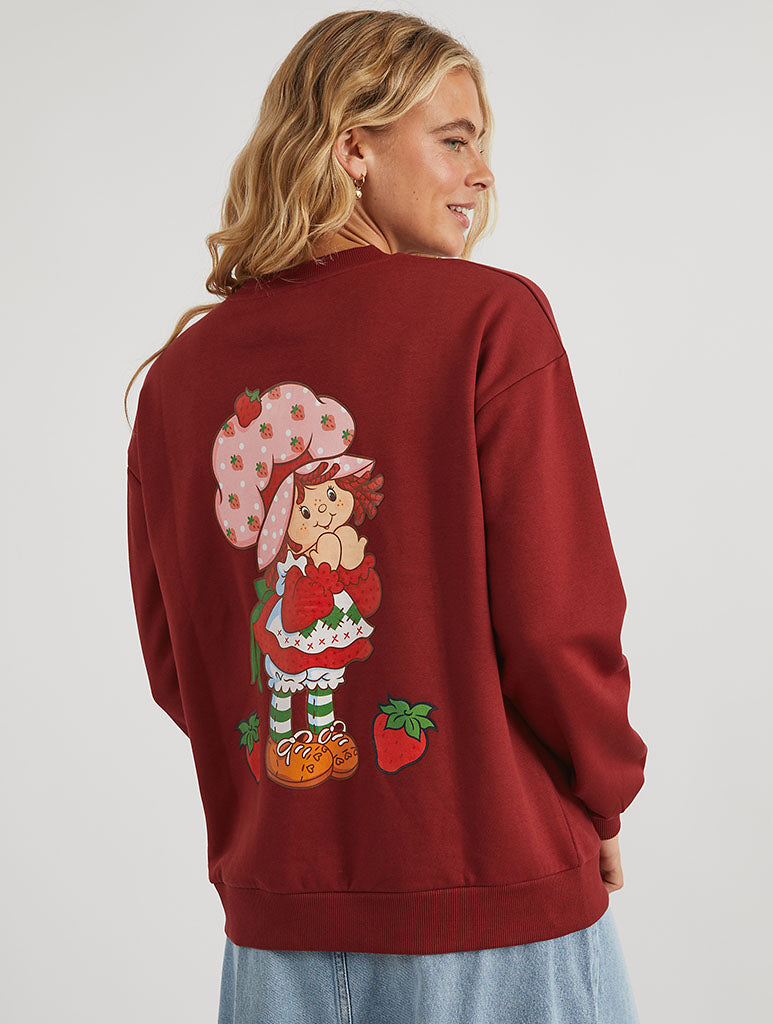 Strawberry Shortcake x Custard Strawberry Sweatshirt