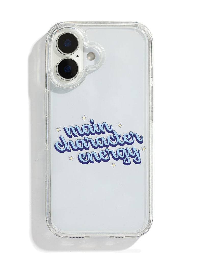Custard Main Character Energy iPhone Case