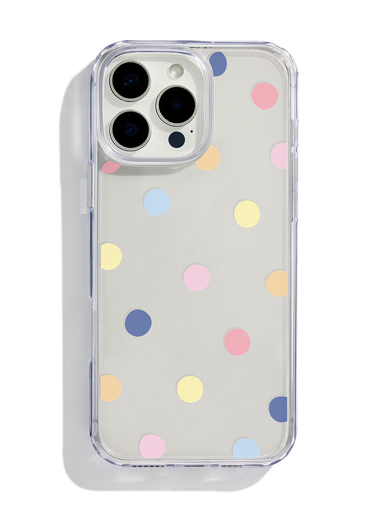 Custard Multicolour Spots iPhone Case