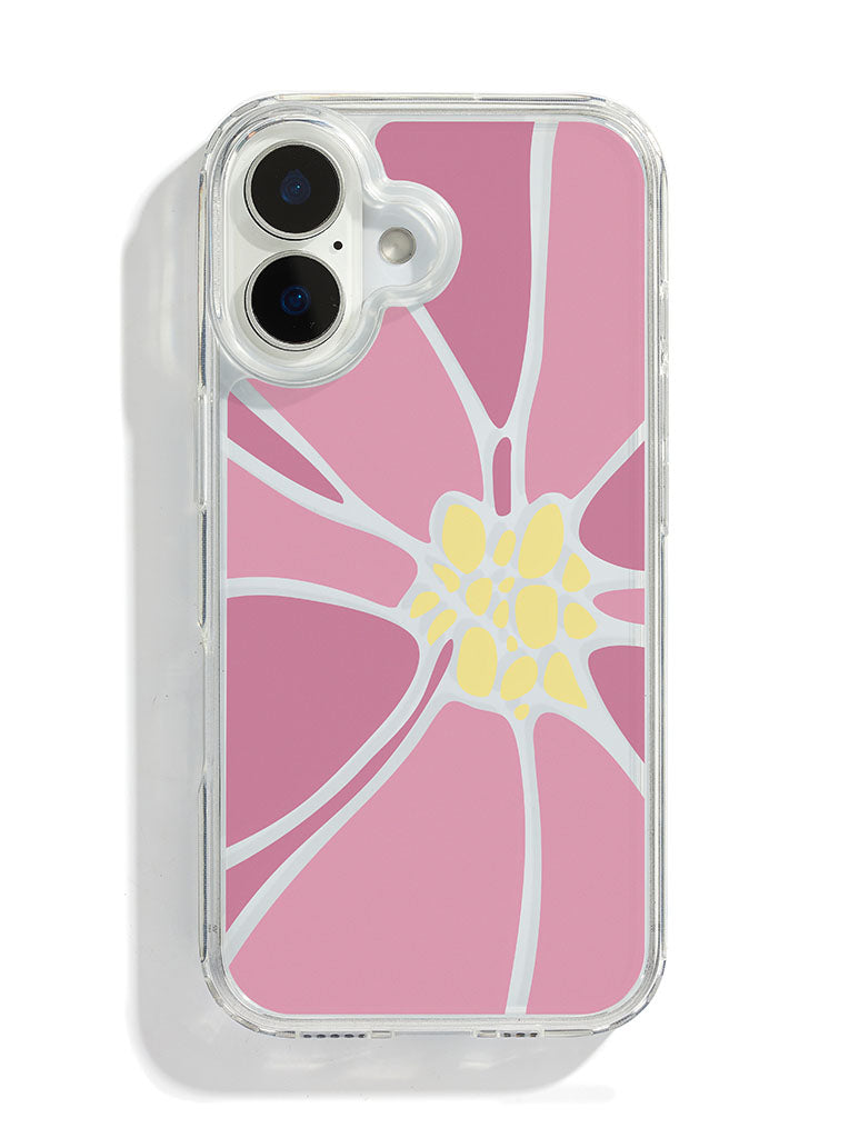 Custard Pink Petals iPhone Case