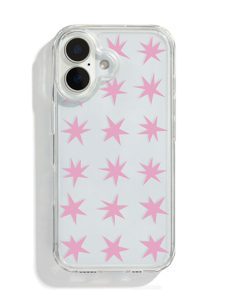 Custard Pink Stars iPhone Case