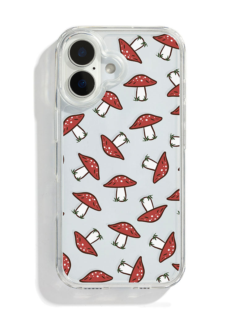 Custard Red Toadstools iPhone Case