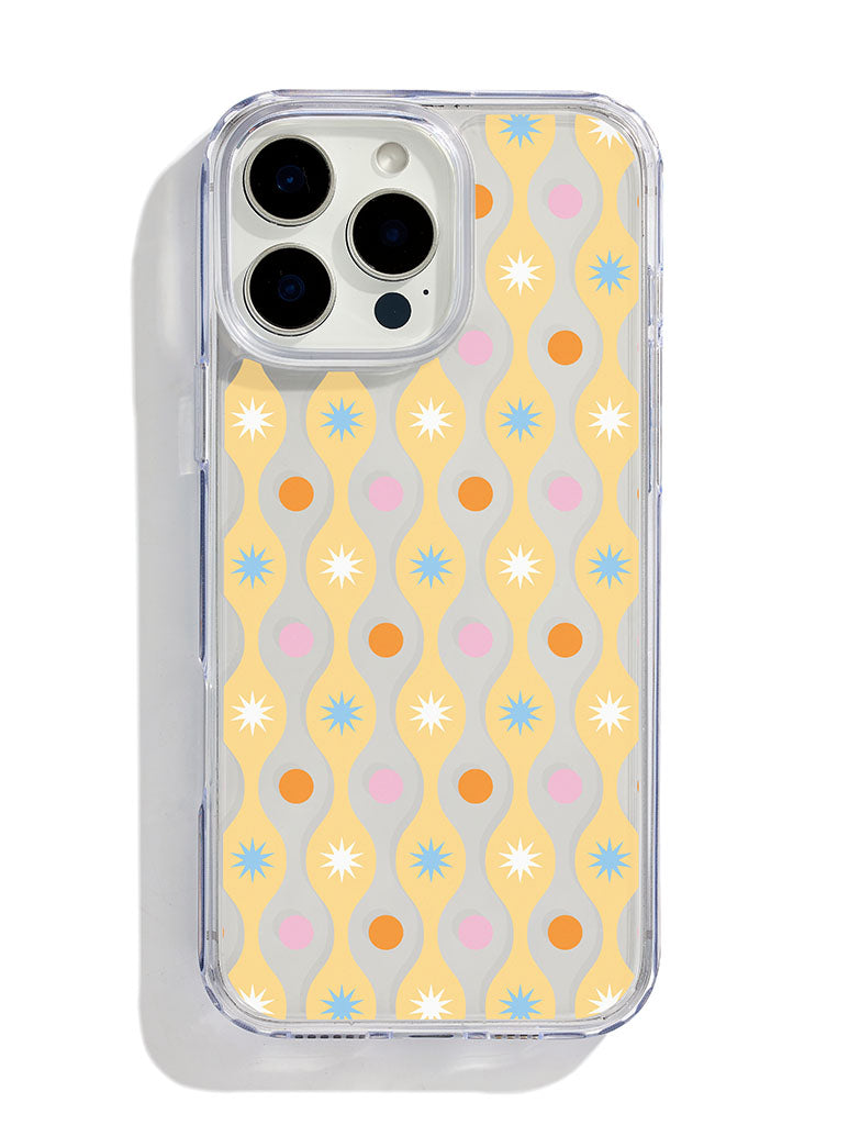 Custard Stars And Spots iPhone Case