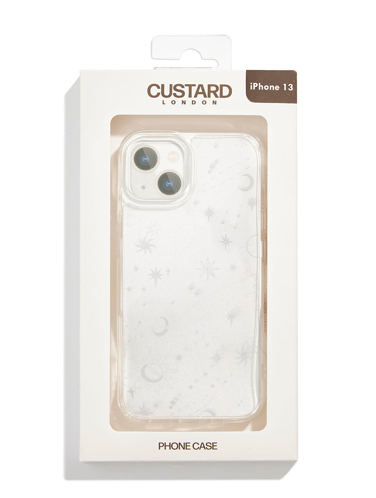 Silver Celestial iPhone Case Custard London 5