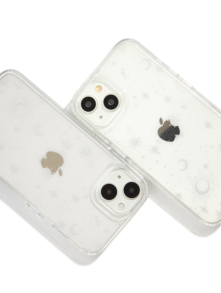 Silver Celestial iPhone Case Custard London 2
