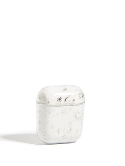 Silver Celestial Airpods Case Custard London 5