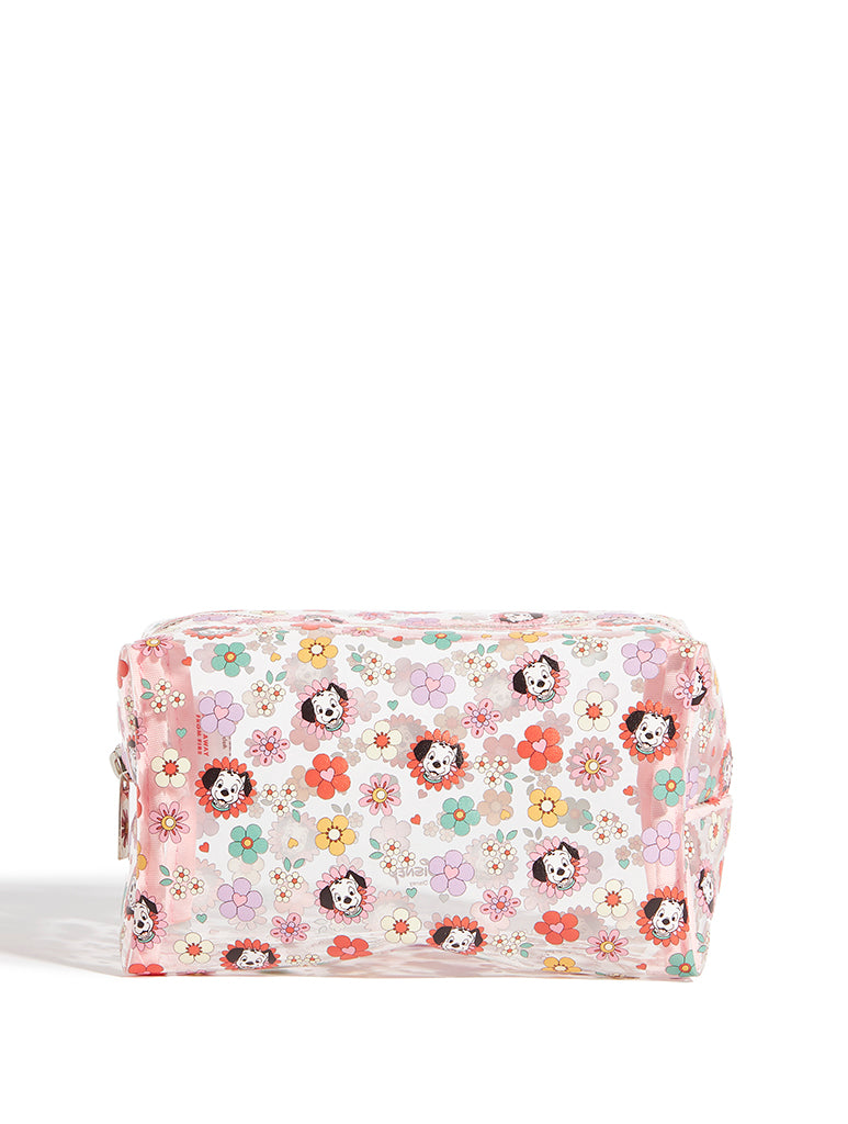 Disney Floral Dalmatian Makeup Bag | Custard London 1