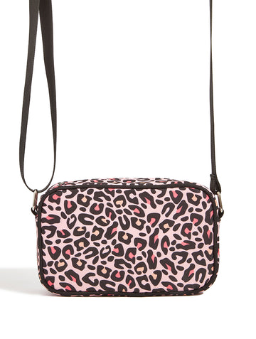 Leopard Cross Body Bag Custard London 1