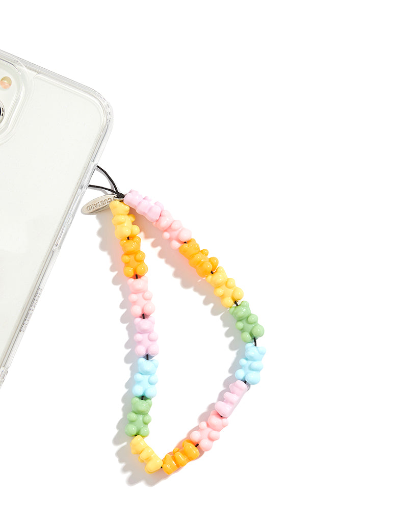 Rainbow Gummy Bear Phone Strap | Custard London 2