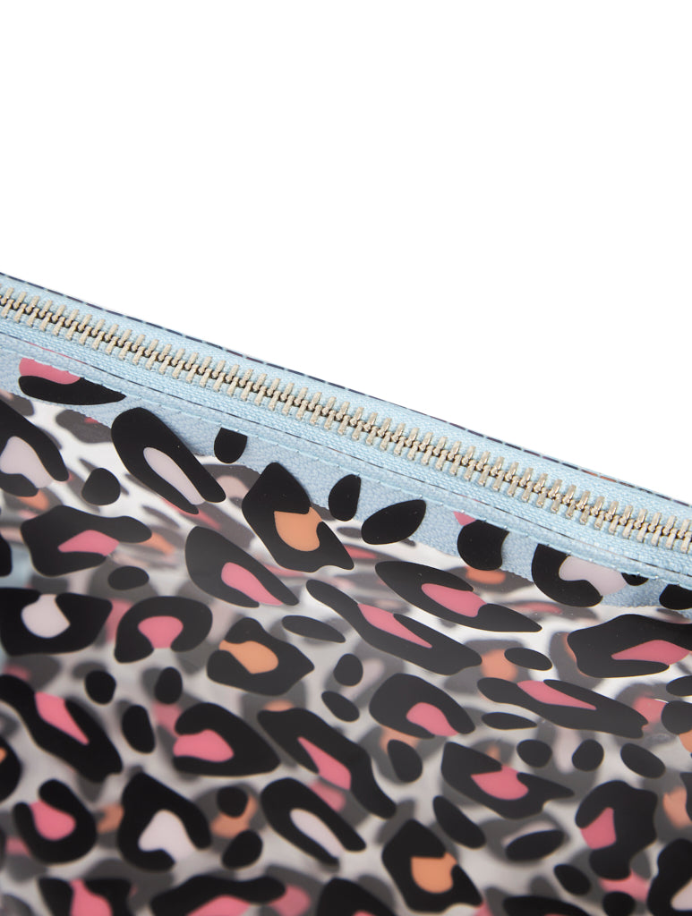 Cheetah Wash Bag Custard London 4