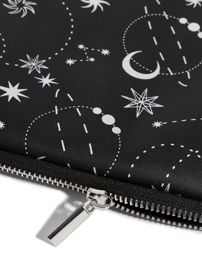 Silver Celestial Laptop Case | Custard London 5