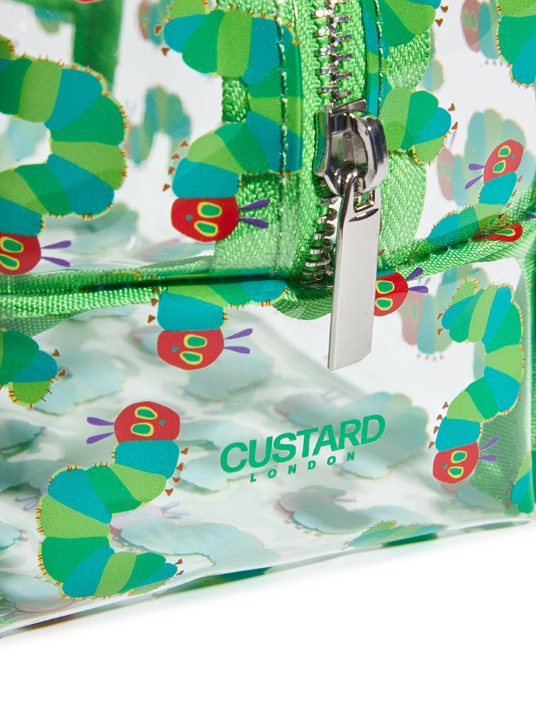 Custard x The Very Hungry Caterpilar Repeat Pattern Makeup Bag