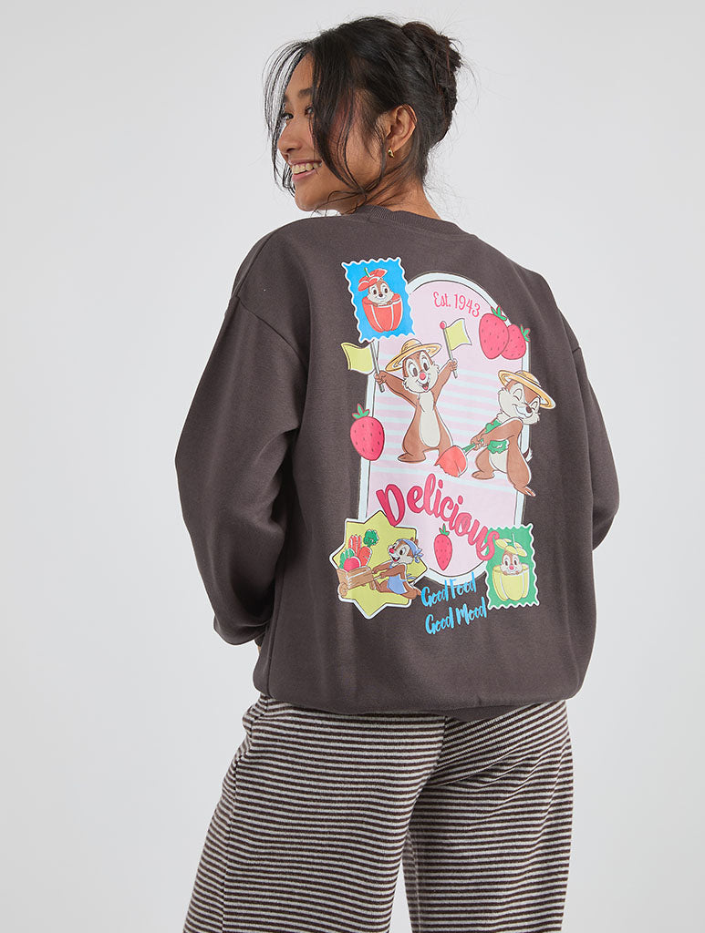 Custard x Disney Chip N Dale Good Mood Sweatshirt