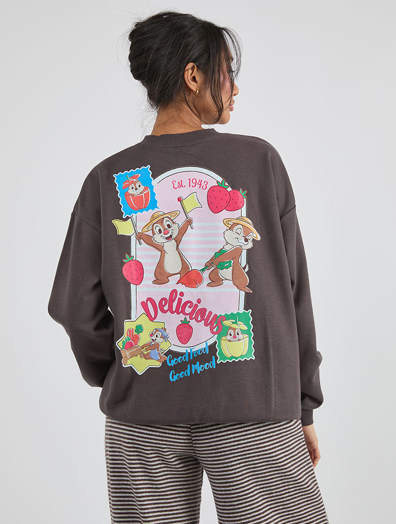 Custard x Disney Chip N Dale Good Mood Sweatshirt