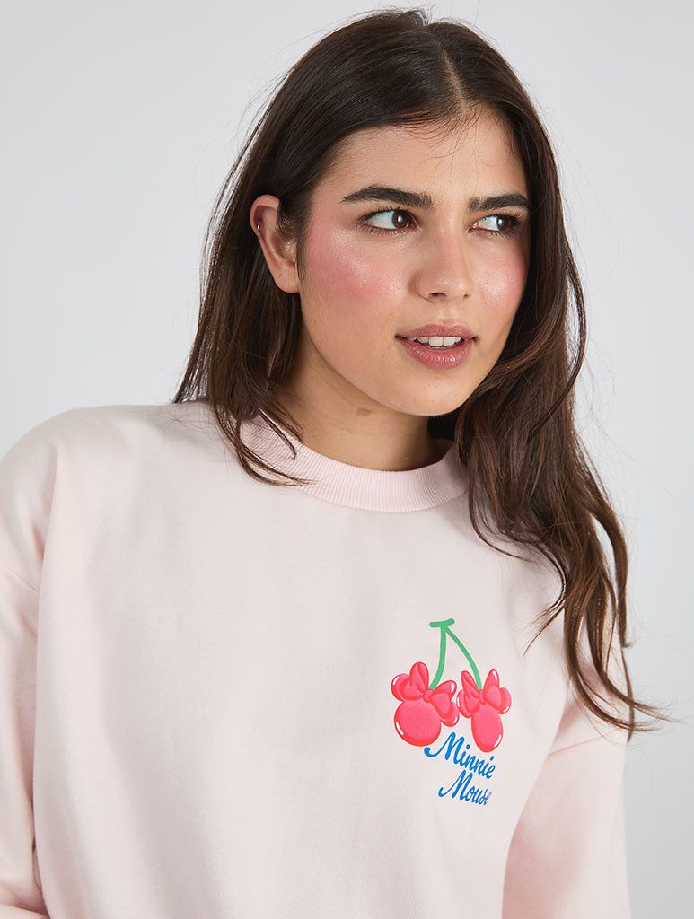 Custard x Disney Minnie Mouse Cherry Sweatshirt