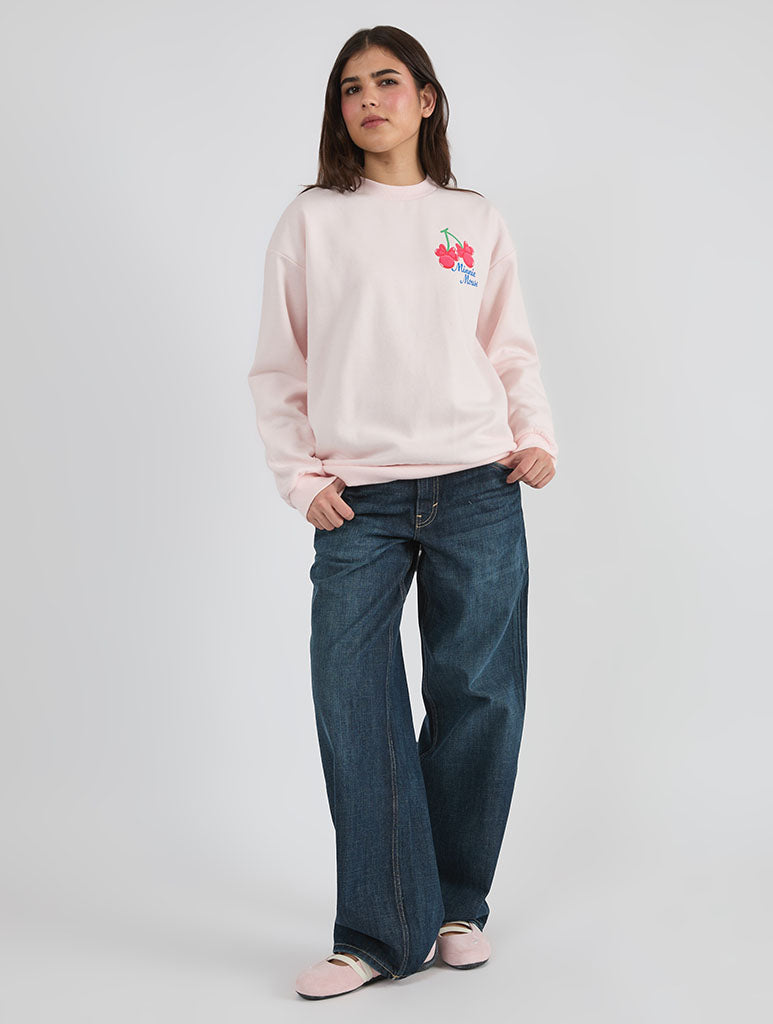 Custard x Disney Minnie Mouse Cherry Sweatshirt