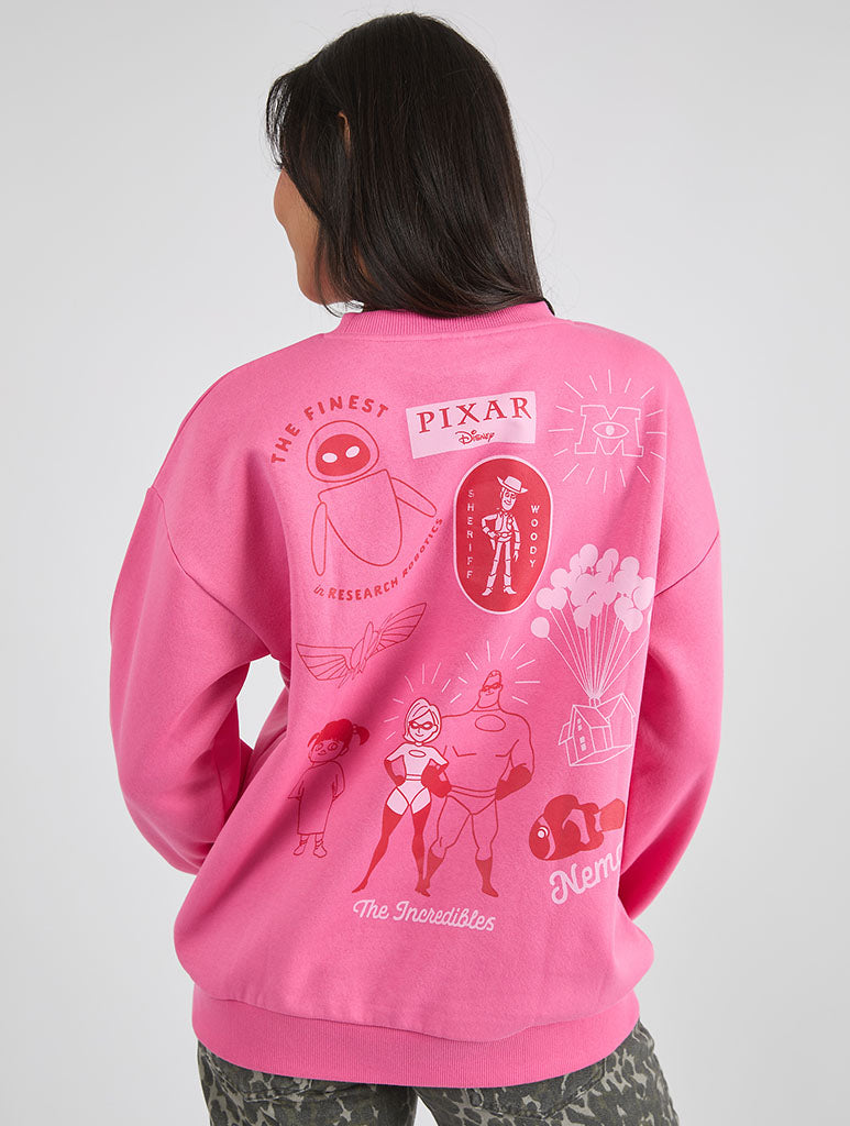 Custard x Disney Pixar Mixed Character Sweatshirt
