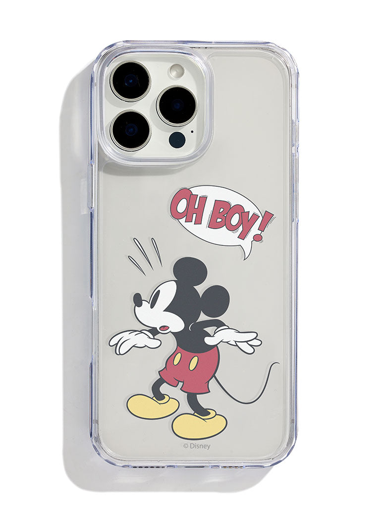 Disney Mickey Mouse Oh Boy iPhone Case
