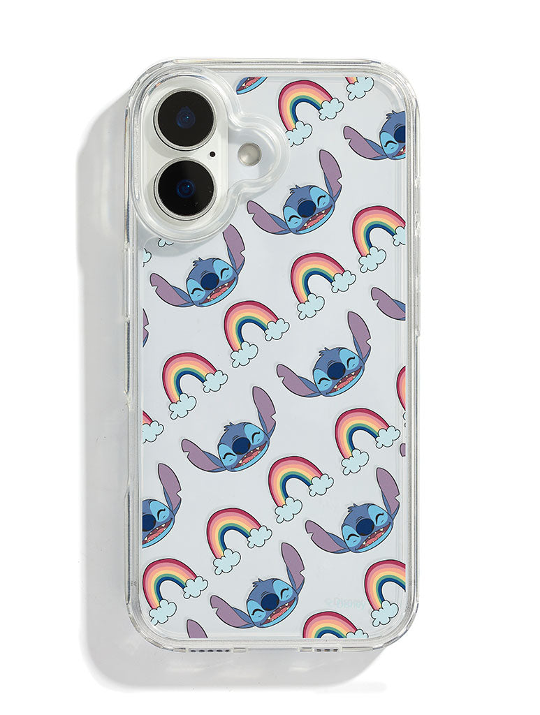 Disney Stitch Rainbows iPhone Case