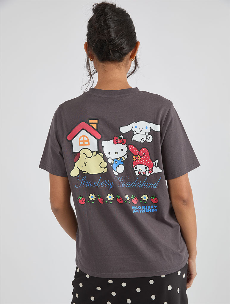 Hello Kitty and Friends x Custard Strawberry T-Shirt