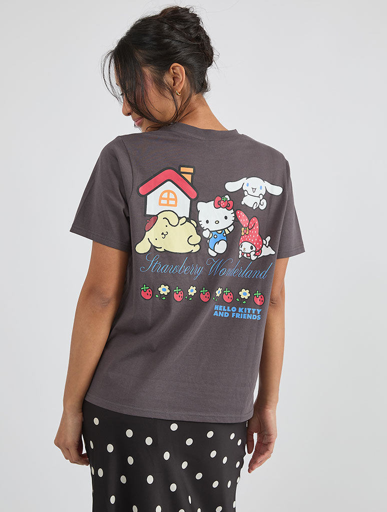 Hello Kitty and Friends x Custard Strawberry T-Shirt