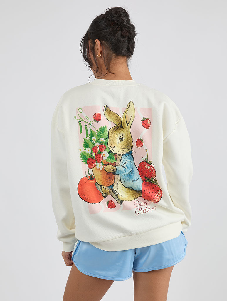 Peter Rabbit x Custard Strawberry Sweatshirt
