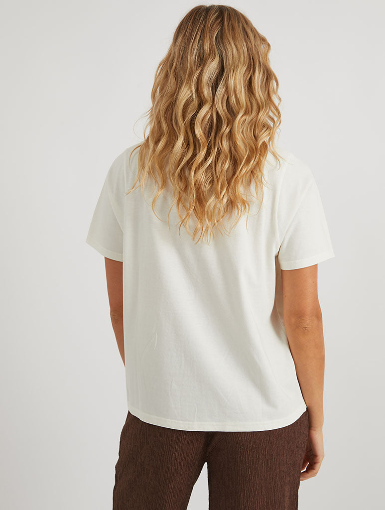 Custard Photographic Bow T-Shirt