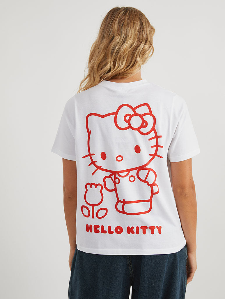 Hello Kitty x Custard Outline T-Shirt