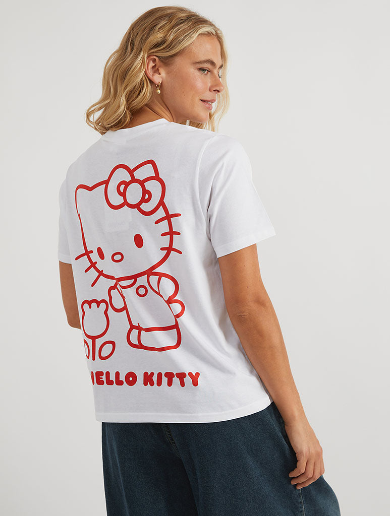 Hello Kitty x Custard Outline T-Shirt