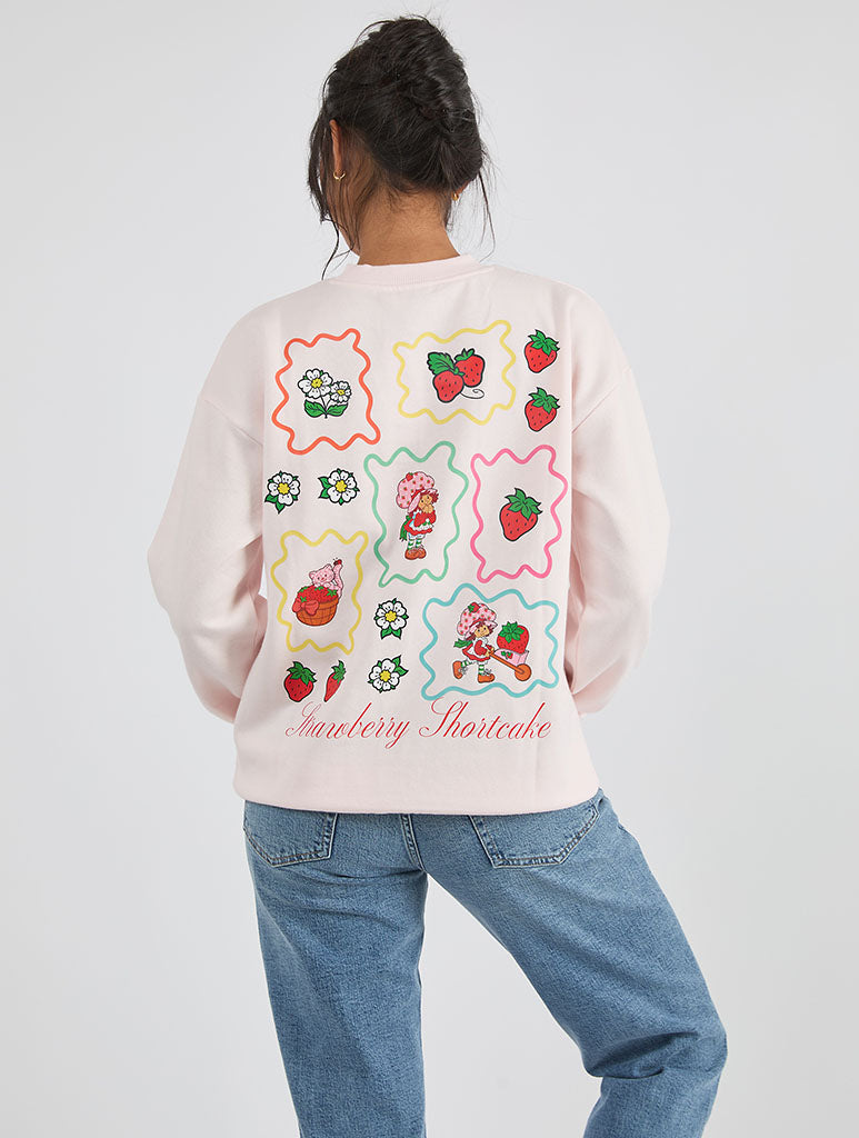 Strawberry Shortcake x Custard Patchwork Sweatshirt