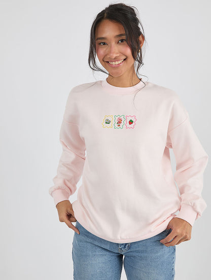 Strawberry Shortcake x Custard Patchwork Sweatshirt